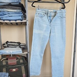 Womens 501 Levis Wedgie Straight Denim Jeans